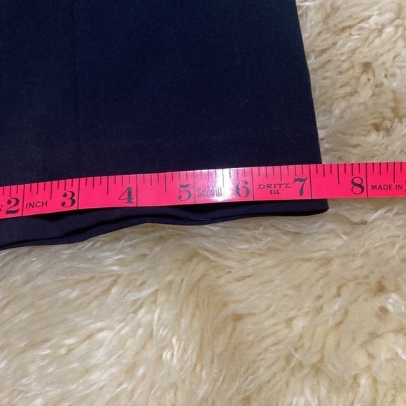 Talbots stretch dresd pants size 8 black - Picture 7 of 7